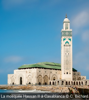 La mosquée Hassan II à Casablanca C. Bichard