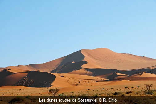 Les dunes rouges de Sossusvlei R. Ghio