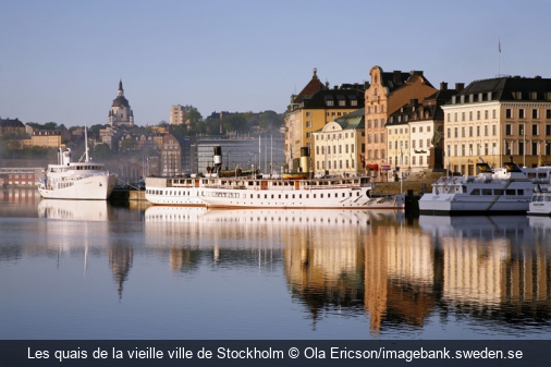 Les quais de la vieille ville de Stockholm Ola Ericson/imagebank.sweden.se