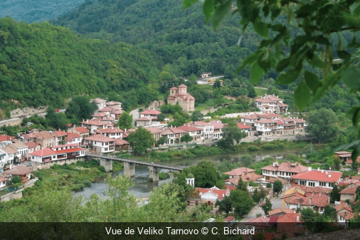 Vue de Veliko Tarnovo C. Bichard