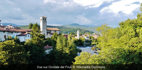 Vue sur Cividale del Friuli Wikimedia Commons