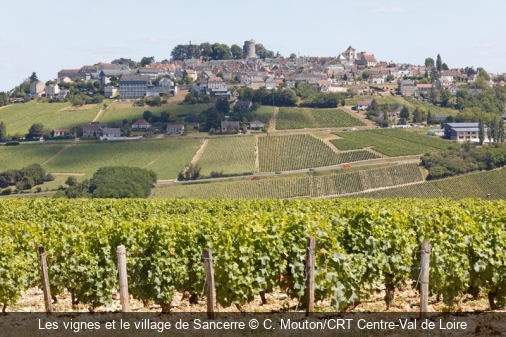 Les vignes et le village de Sancerre C. Mouton/CRT Centre-Val de Loire