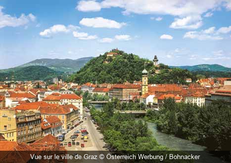 Vue sur le ville de Graz Österreich Werbung / Bohnacker