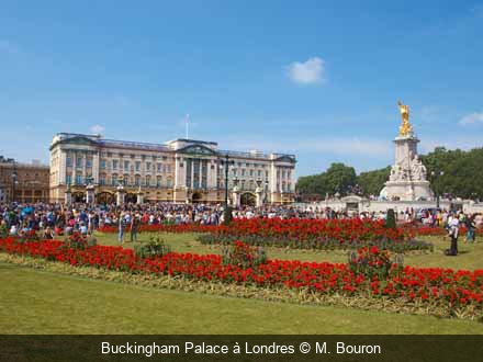 Buckingham Palace à Londres M. Bouron