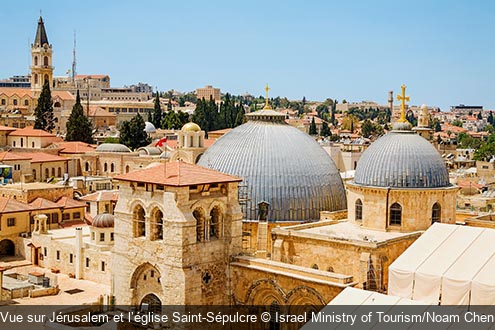 Vue sur Jérusalem et l’église Saint-Sépulcre Israel Ministry of Tourism/Noam Chen