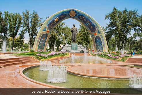 Le parc Rudaki à Douchanbé Orient Voyages