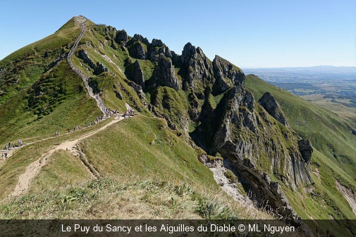Le Puy du Sancy et les Aiguilles du Diable ML Nguyen