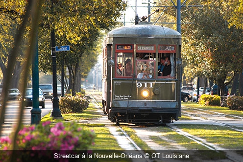 Streetcar à la Nouvelle-Orléans OT Louisiane
