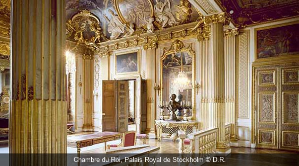 Chambre du Roi, Palais Royal de Stockholm D.R.