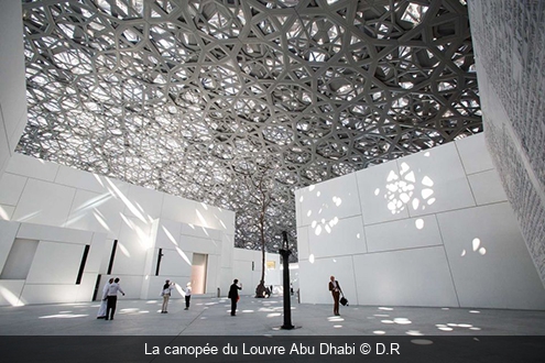 La canopée du Louvre Abu Dhabi D.R