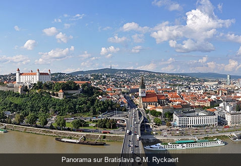 Panorama sur Bratislava M. Ryckaert