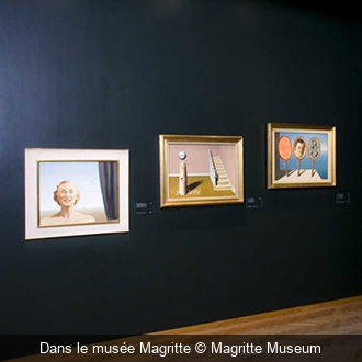 Dans le musée Magritte Magritte Museum
