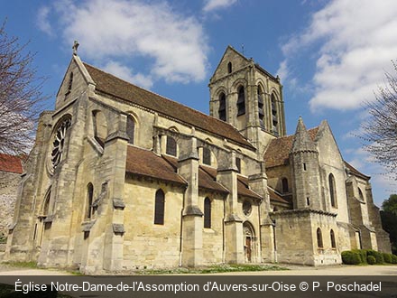 Église Notre-Dame-de-l'Assomption d'Auvers-sur-Oise P. Poschadel