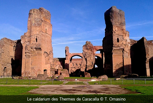 Le caldarium des Thermes de Caracalla T. Omasino