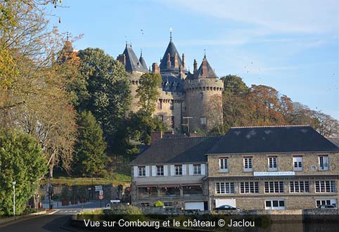 Vue sur Combourg et le château Jaclou
