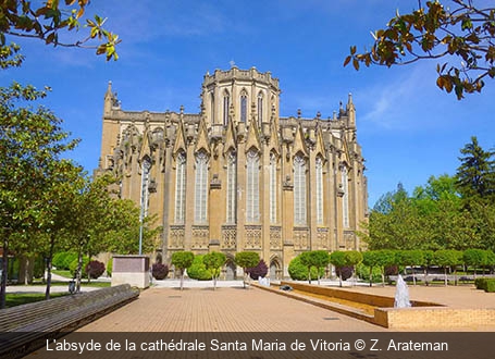 L'absyde de la cathédrale Santa Maria de Vitoria Z. Arateman