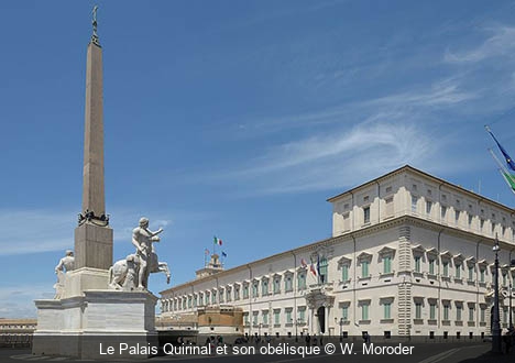 Le Palais Quirinal et son obélisque W. Moroder