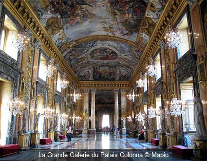 La Grande Galerie du Palais Colonna Mapio