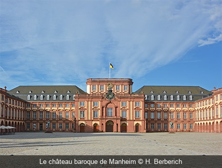 Le château baroque de Manheim H. Berberich