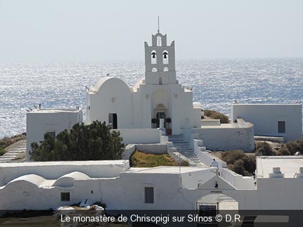 Le monastère de Chrisopigi sur Sifnos D.R.