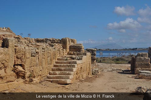 Le vestiges de la ville de Mozia H. Franck
