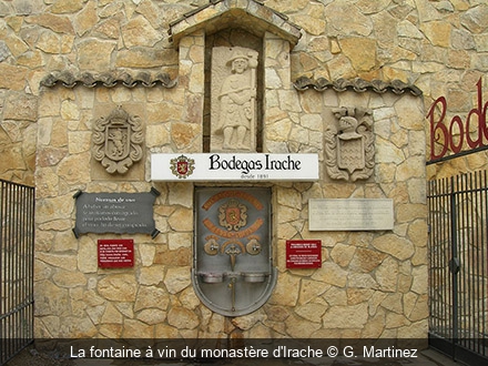 La fontaine à vin du monastère d'Irache G. Martinez