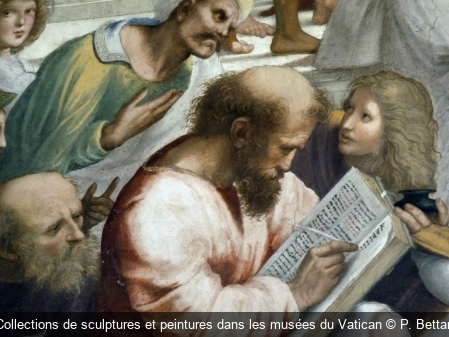Collections de sculptures et peintures dans les musées du Vatican P. Bettan
