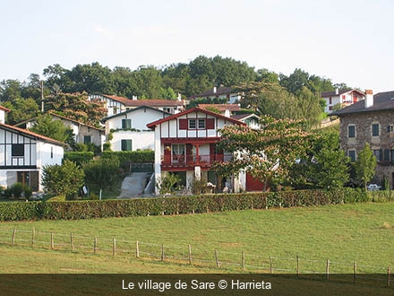 Le village de Sare Harrieta