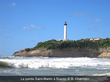 La pointe Saint-Martin à Biarritz R. Chamoso