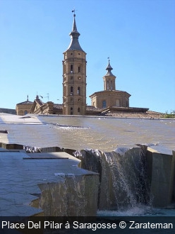 Place Del Pilar à Saragosse Zarateman