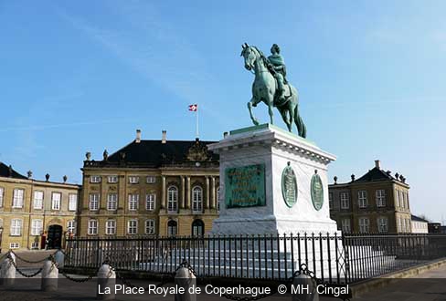 La Place Royale de Copenhague  MH. Cingal