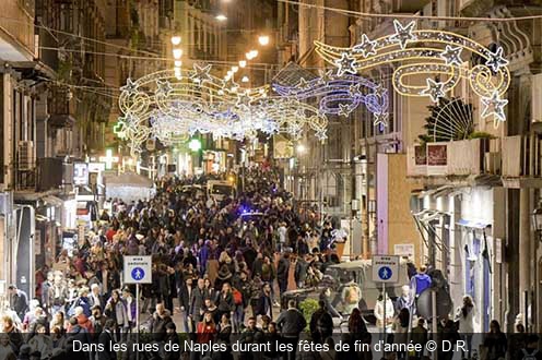 Dans les rues de Naples durant les fêtes de fin d'année D.R.