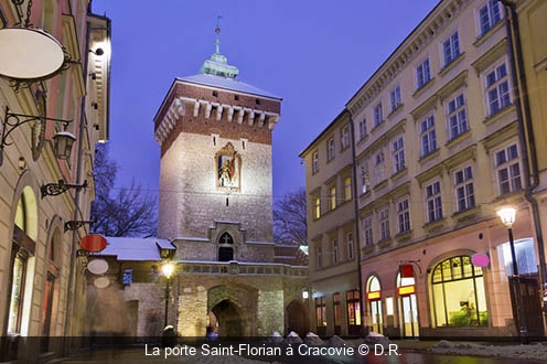 La porte Saint-Florian à Cracovie D.R.