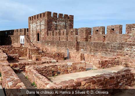 Dans le château Al Hamra à Silves D. Oliveira