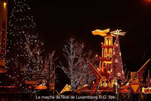 Le marché de Noël de Luxembourg G. Ilpe