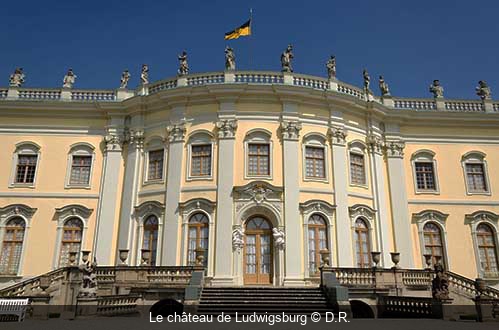 Le château de Ludwigsburg D.R.