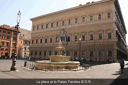 La place et le Palais Farnèse D.R.