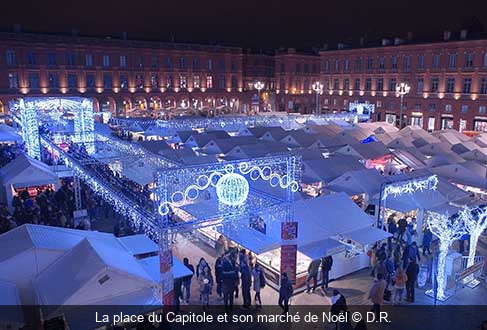 La place du Capitole et son marché de Noël D.R.