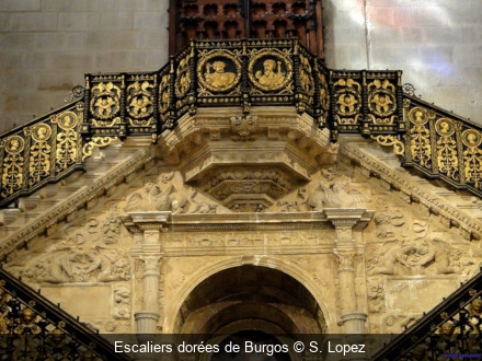 Escaliers dorées de Burgos S. Lopez