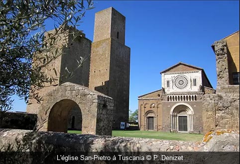 L'église San-Pietro à Tuscania P. Denizet