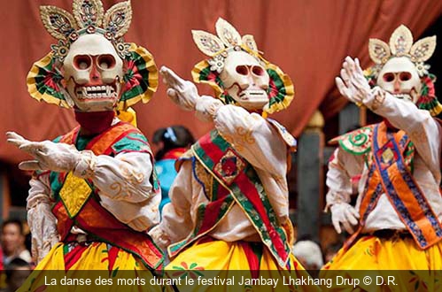 La danse des morts durant le festival Jambay Lhakhang Drup D.R.