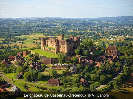 Le château de Castelnau-Bretenoux V. Cahors