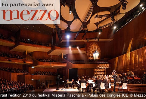 Durant l'édition 2019 du festival Misteria Paschalia - Palais des congrés ICE Mezzo.tv