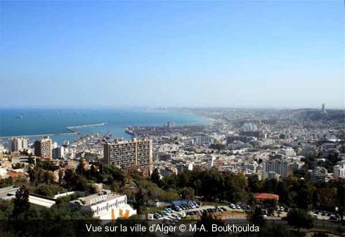 Vue sur la ville d'Alger M-A. Boukhoulda