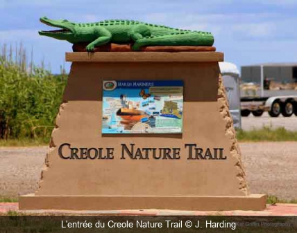 L'entrée du Creole Nature Trail J. Harding