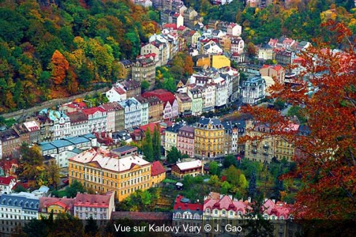 Vue sur Karlovy Vary J. Gao