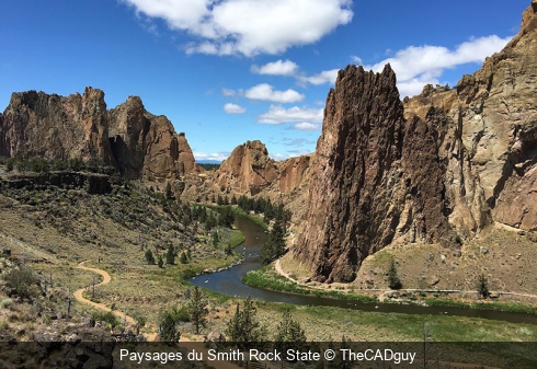 Paysages du Smith Rock State TheCADguy