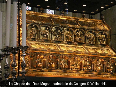 La Chasse des Rois Mages, cathédrale de Cologne Welleschik