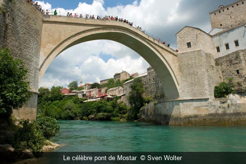 Le célèbre pont de Mostar  Sven Wolter
