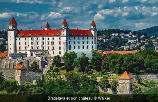 Bratislava et son château  Walker
